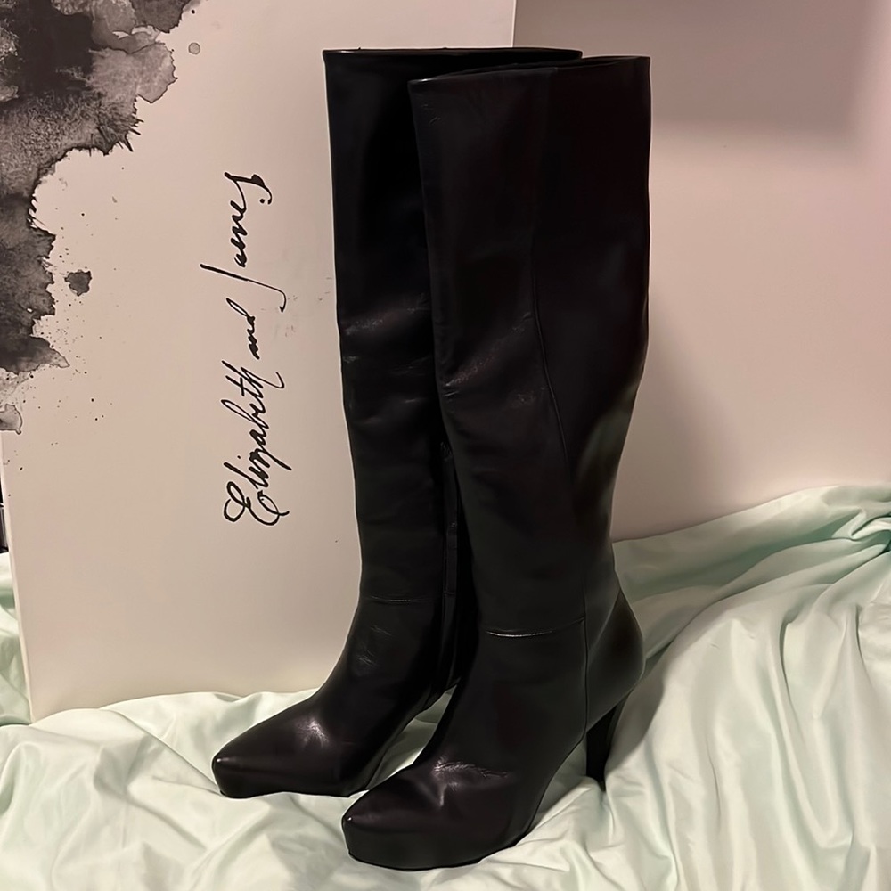 Black Leather Boots